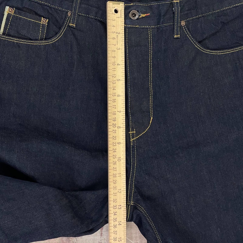 Raleigh Denim Indigo Women's Straight Leg Jeans - Picture 12 of 12